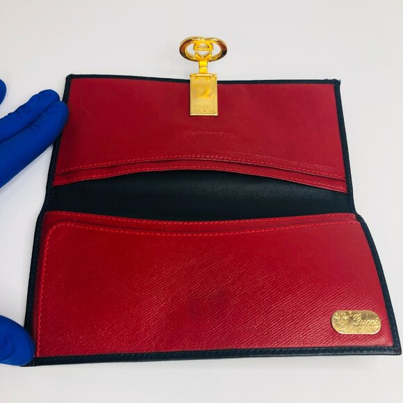 Gucci Grey Long Wallet (Gently Used) - Picture 8 of 14